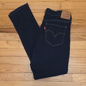 Levi's Women's Dark Blue Skinny Jeans